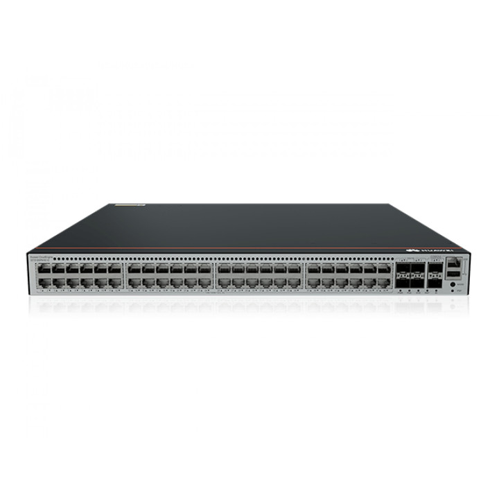 HUAWEI S5735-S48PN4XE-V2 Network Switch (48x 2.5GBASE-T PoE+, 4x 10GE SFP+, 2x 12GE Stack, No PSU) + License L-MLIC-S57S