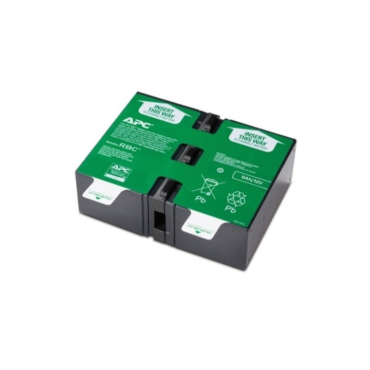 APC Replacement Battery Cartridge 166 (APCRBC166) - Black