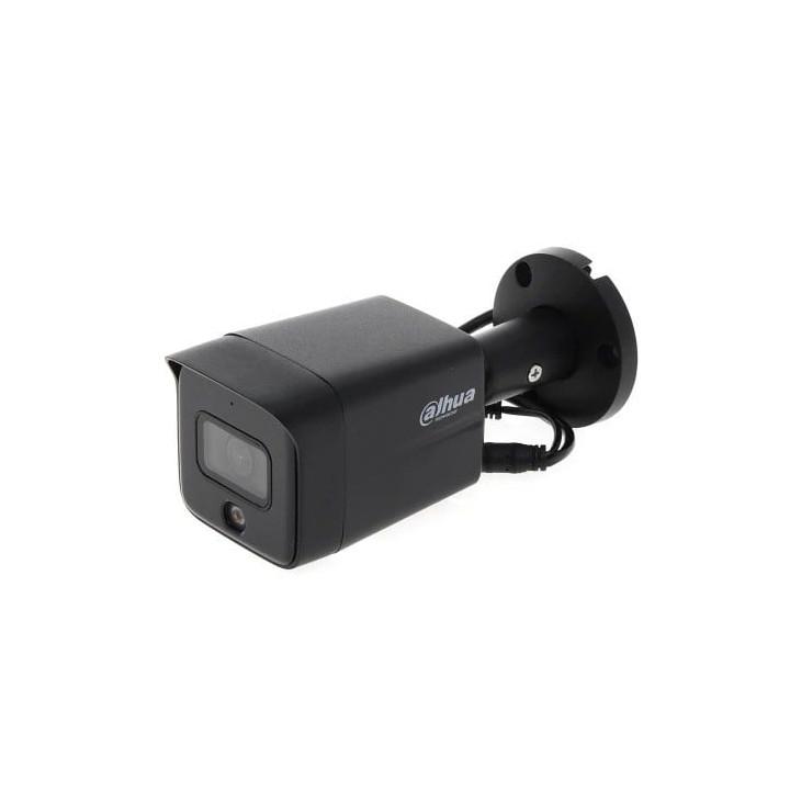 Dahua IPC-HFW1639TC-A-IL-0280B-S6-BLACK 6MP Smart Bullet Camera, 2.8mm, IR 30m, DWDR, PoE, Black, IP67