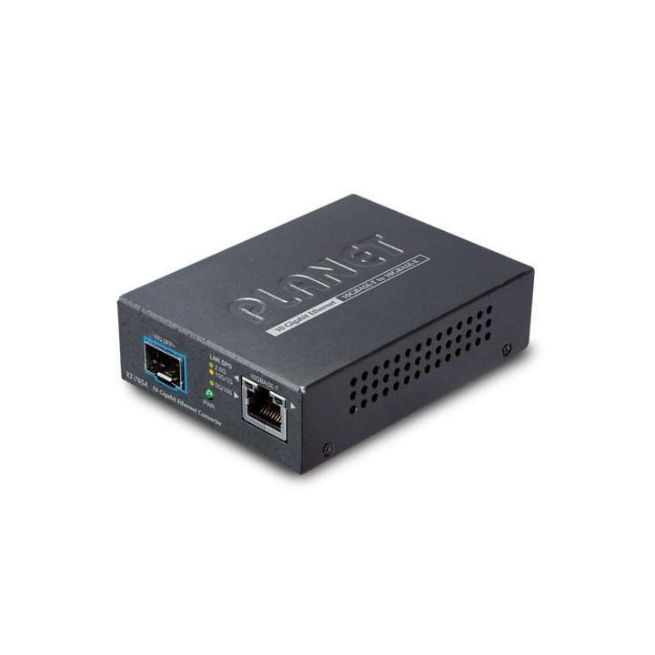 PLANET XT-705A 10G/5G/2.5G/1G/100M Copper to 10GBASE-X SFP+ Media Converter