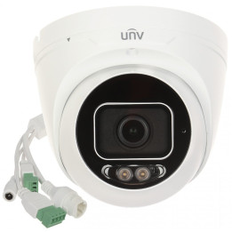 Uniview IPC3634SE-ADF28K-WL-I0 4MP Vandal-Resistant Dome Camera with PoE and Audio