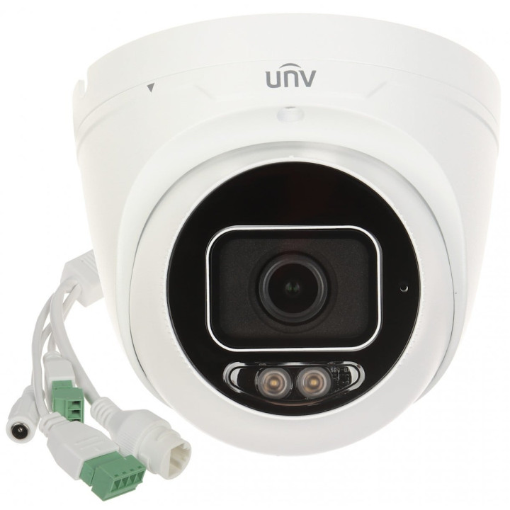 Uniview IPC3634SE-ADF28K-WL-I0 4MP Vandal-Resistant Dome Camera with PoE and Audio