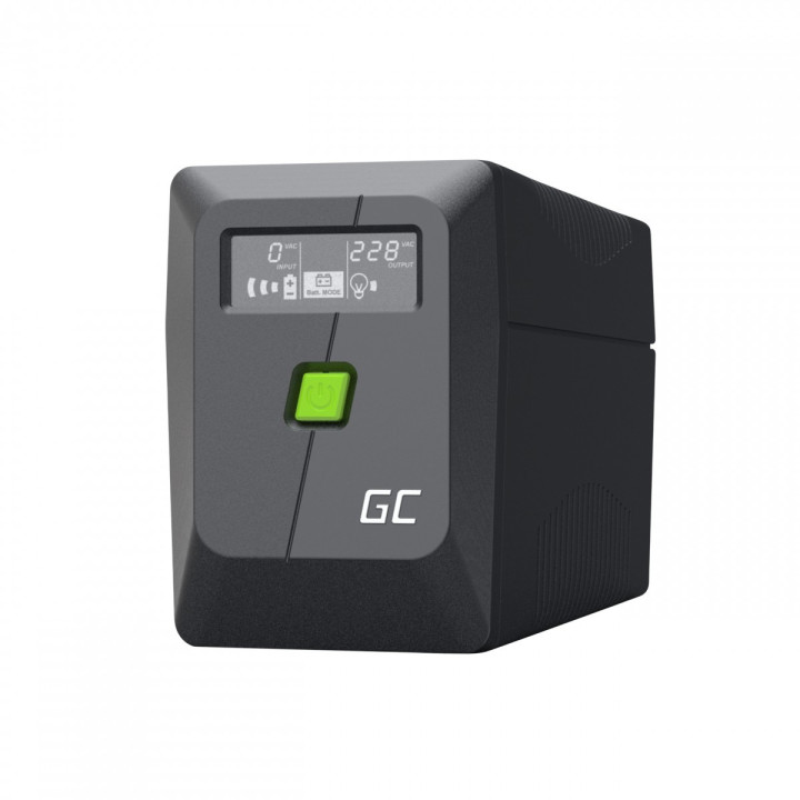 Green Cell UPSLM360 UPS 650VA/360W PowerProof Emergency Power Supply with LCD Display