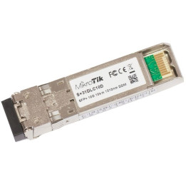 MikroTik S+31DLC10D 10G SFP+ Single-Mode Fiber Transceiver 1310nm 10km