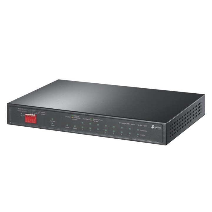 TP-Link TL-SG1210PP 10-портовый Gigabit PoE+ коммутатор