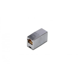 DIGITUS DN-93901 CAT 5e Shielded RJ45 Coupler, Silver
