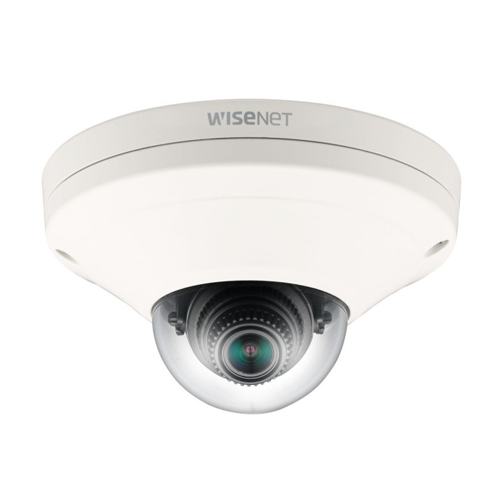 Hanwha Vision XNV-6011 Cámara de seguridad IP domo de 2 MP, 1080p, montaje en techo
