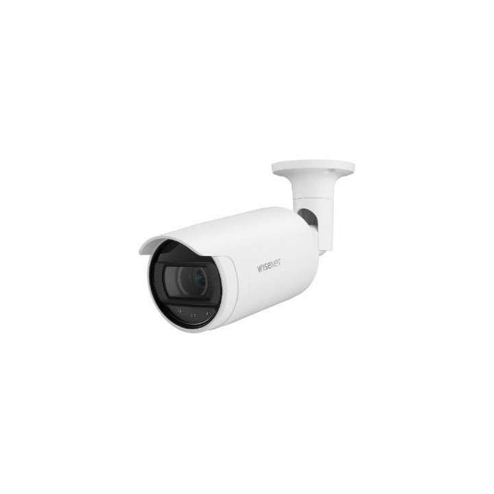 Hanwha Vision ANO-L6082R Bullet IP Security Camera, 2MP, White