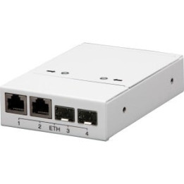 AXIS 5027-041 Network Media Converter, 1 Gbps, White