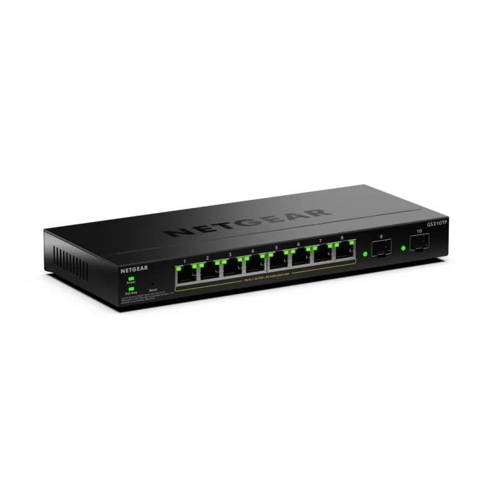 Netgear GS310TP-200EUS управляемый PoE коммутатор 8 портов