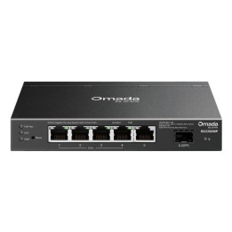 TP-Link SG2206MP Switch PoE géré intelligent | 6 ports Gigabit avec 4 emplacements PoE+ (65 W) et 2 emplacements SFP