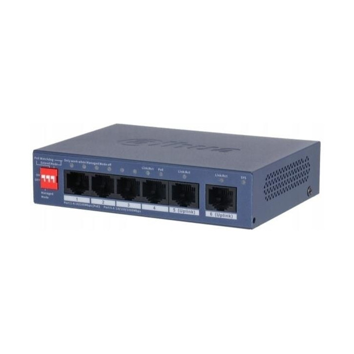 Dahua CS4006-4ET2GT-36 PoE Switch 4-Port Gigabit Managed Switch