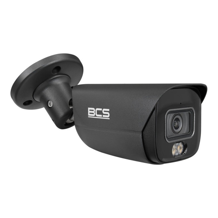 BCS BCS-L-TIP26FCR5L5-Ai1-G 6MP IP Tubular Camera with NightColor and IP67