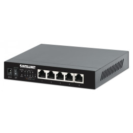 Intellinet 561921 5-Port 2.5G Ethernet PoE+ Switch 55W 4xPSE Ports