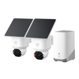 Eufy SoloCam E42 + HomeBase S380 Bullet IP Security Camera Indoor & Outdoor 3840x2160 Ceiling/Wall