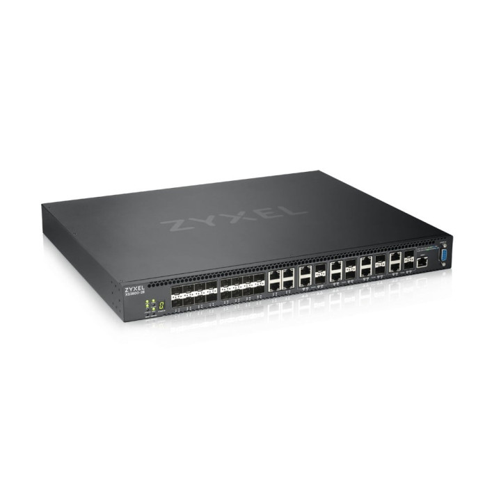 ZyXEL XS3800-28-ZZ0101F 28-Port 10GbE L2+ Managed Switch Nebula Flex Pro