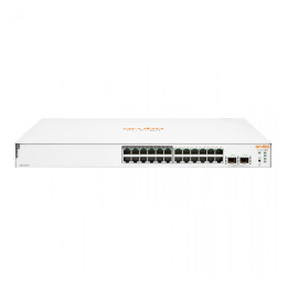 Conmutador HPE Aruba Instant On 1830 JL813A Smart Managed de 24 puertos Gigabit PoE+ con 2 SFP, presupuesto de 195 W