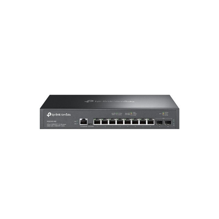 TP-Link SG3210X-M2 Omada Switch administrable 8 ports 2,5GbE L2+ avec 2 emplacements SFP+ 10GE
