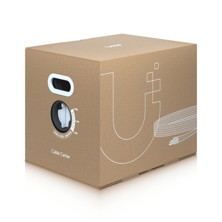 Ubiquiti UISP-CABLE-CARRIER Cat5e UISP Câble réseau porteur de câble, bobine de 305 m