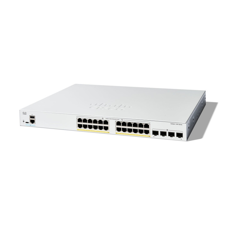 Cisco C1300-24FP-4G Catalyst Managed Switch 24 Port Gigabit PoE