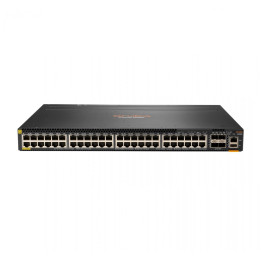 Conmutador administrado HPE Aruba 6300M JL661A de 48 puertos PoE+ Gigabit con 4 enlaces ascendentes SFP56 de 10 GbE