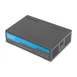 DIGITUS DN-80202-1 Unmanaged 5-Port Gigabit Ethernet Switch, Metal Box
