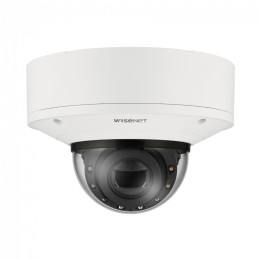 Hanwha Vision XNV-8083R Caméra de sécurité IP dôme 6 MP, intérieur/extérieur, montage au plafond, 3328 x 1872