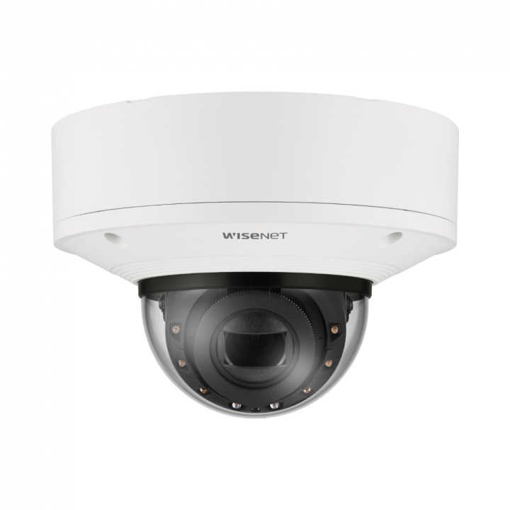 Hanwha Vision XNV-8083R Caméra de sécurité IP dôme 6 MP, intérieur/extérieur, montage au plafond, 3328 x 1872