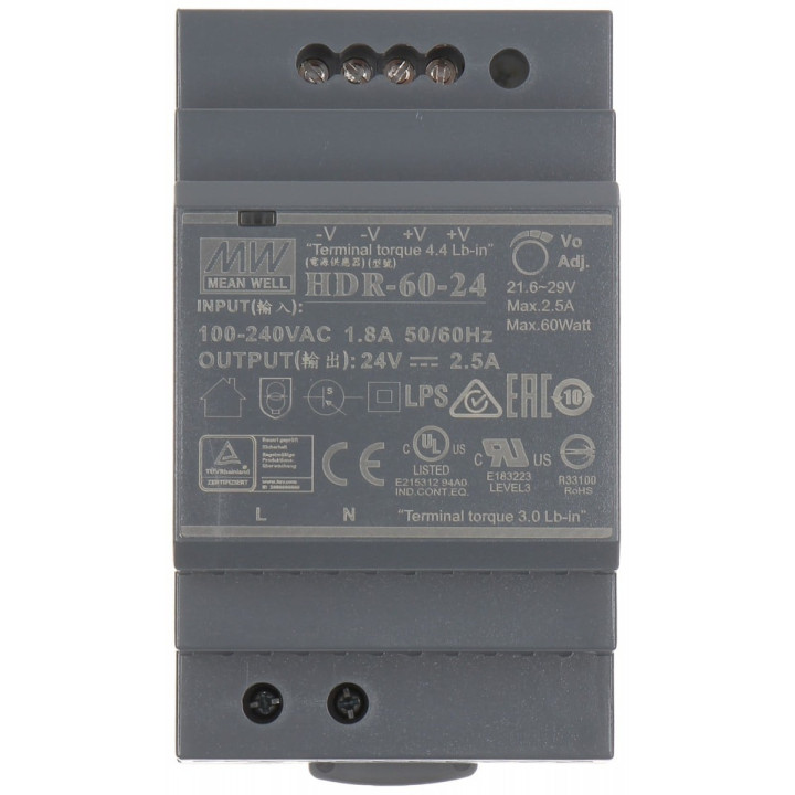 Hikvision DS-KAW60-2N Блок питания 60W