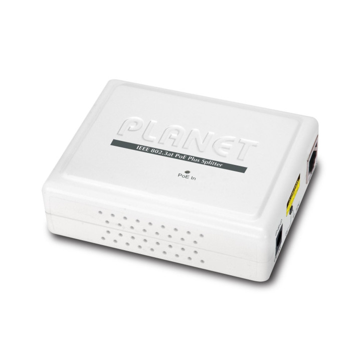 PLANET POE-161S Répartiteur Gigabit PoE+ Adaptateur secteur 12 V/5 V IEEE 802.3at