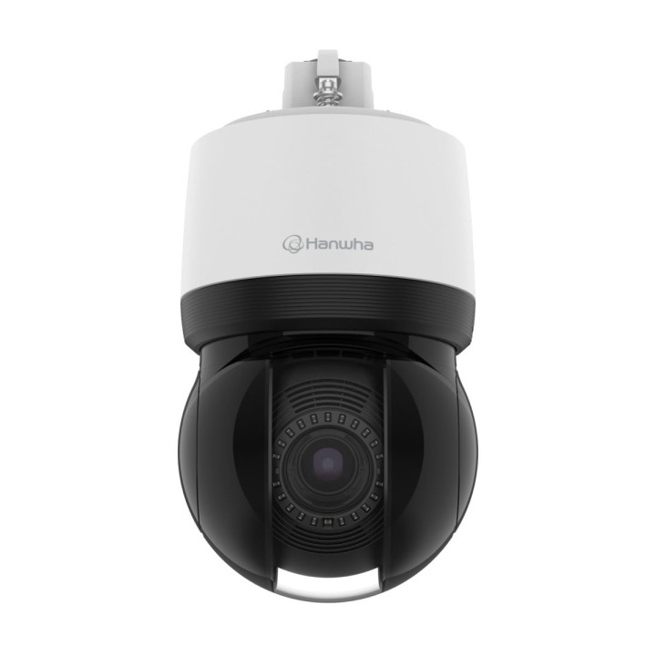 Hanwha Vision XNP-C9253R Caméra de sécurité IP 4K, conception d'ampoule, blanc, montage au plafond/mur/poteau