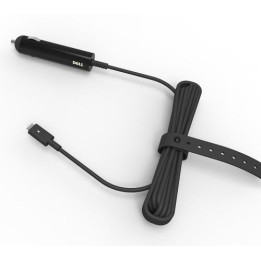 Dell 450-AFLE 65W Auto Power Adapter/Inverter Black