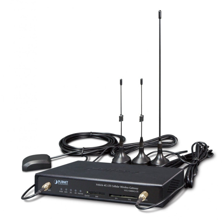 PLANET VCG-1500WG-LTE-US 4G LTE Cellular Vehicle Antenna with Rack Mounting