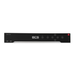 BCS BCS-V-NVR3204-A-8K 32-Kanal-IP-NVR-Recorder, 32 MP, 4 Festplattenschächte, H.265+, HDMI 8K/4K-Ausgang