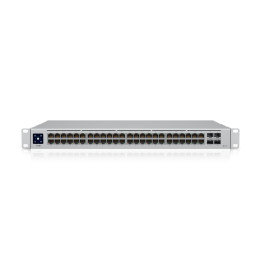 Ubiquiti USW-48-PoE Commutateur PoE Gigabit géré UniFi avec 48 ports PoE et 4 liaisons montantes SFP