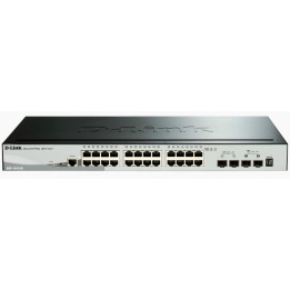 D-Link DGS-1510-28X 28-Port Gigabit Stackable Managed Switch with 10G SFP+