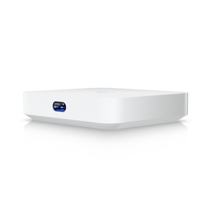 Ubiquiti UCG-Max Cloud Gateway Max – Passerelle pour maison intelligente avec Ethernet, 5 V/230 V AC, polycarbonate blanc