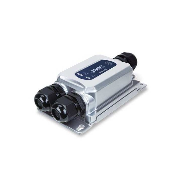Planet IPOE-175S Industrial PoE++ Splitter, 12VDC, IP67, -40~75°C