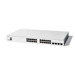 Cisco Catalyst 1300 C1300-24T-4G 24-port Gigabit Ethernet Switch, 4x1G SFP, PoE