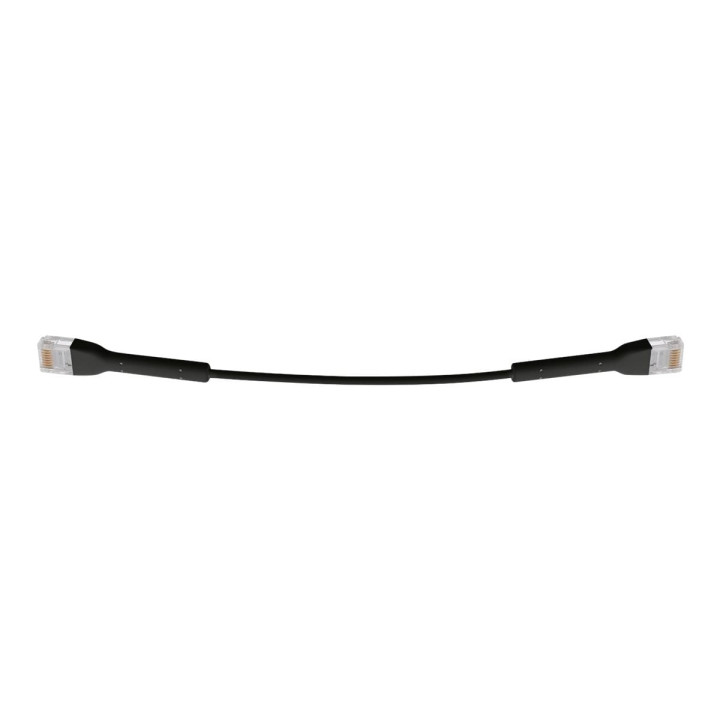 Ubiquiti UC-PATCH-RJ45-BK UniFi Cat6 Ethernet-Patchkabel 0,22 m Schwarz