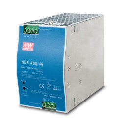 PLANET PWR-480-48 Alimentation sur rail DIN 48 V 480 W, réglable 48-56 V DC, entrée 230 V AC