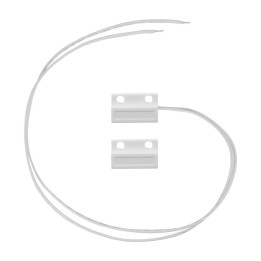BCS PA-MSP02 Mini White Plastic Contact Sensor with Cable (20 pcs)