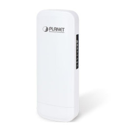 PLANET WBS-512AC CPE extérieur sans fil 5 GHz 900 Mbps 802.11ac Wave 2 MU-MIMO IP55 PoE