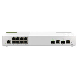 QNAP QSW-M2108-2C Managed L2 2.5GbE Network Switch with 2 SFP+ Uplinks
