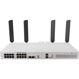 MikroTik CRS418-8P-8G-2S+5axQ2axQ-RM Cloud Router Switch with RouterOS L5
