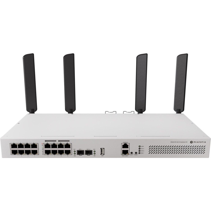 MikroTik CRS418-8P-8G-2S+5axQ2axQ-RM Cloud Router Switch with RouterOS L5