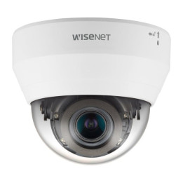Hanwha Vision QND-7082R Dome IP Security Camera, 5MP, Indoor, White