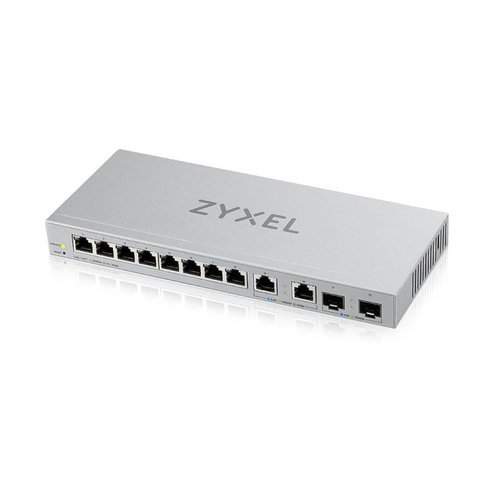 ZyXEL XGS1210-12 v2 12-Port Gigabit Web-Managed Switch with 8x1G + 2x2.5G + 2xSFP+