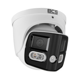 BCS BCS-L-PEIP2X4FCR2L2-Ai1 IP Dome Camera 8MP with Panoramic View and NightColor Technology