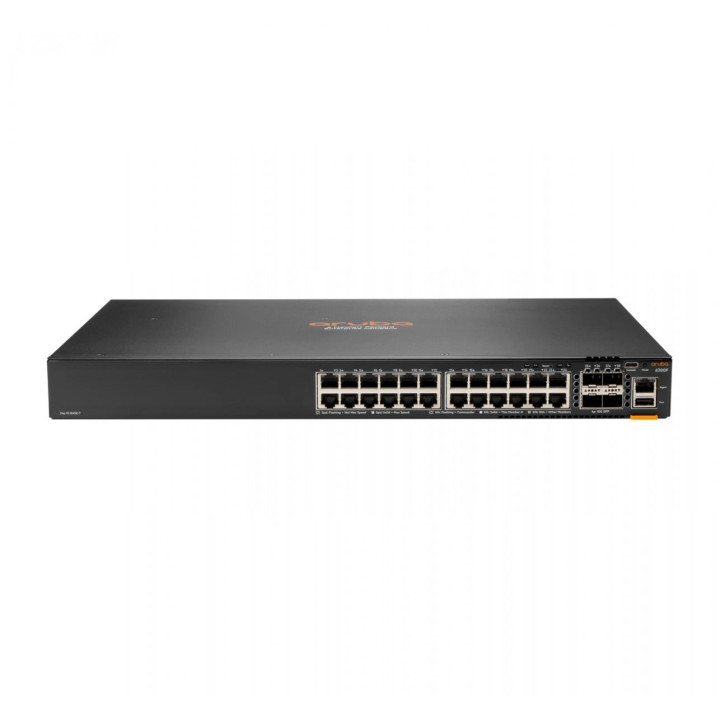 HPE Aruba 6200F 24G Class4 PoE 4SFP+ 370W Managed L3 Switch (JL725A)
